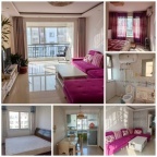 有空调精装婚房 河畔花园四楼二室家电齐全