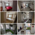 一楼二室 河景东城小区 家电齐全1000