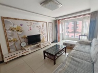 出租润泽小区三楼90平，精装